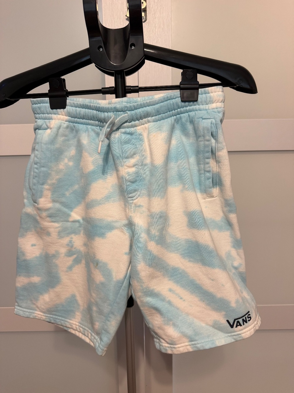 Vans Blue Tie-Dye Sweat Shorts L GUC